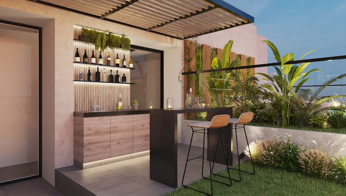 Bar exterior